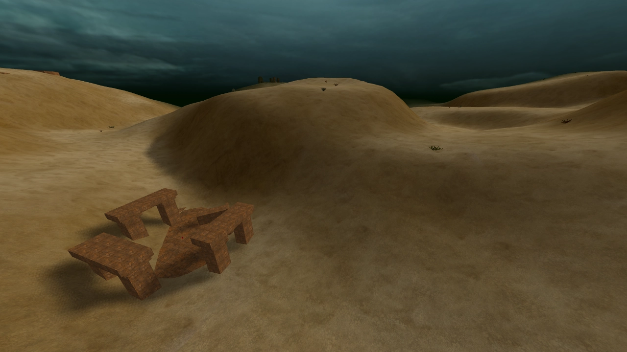 Desert of Death map screenshot #1