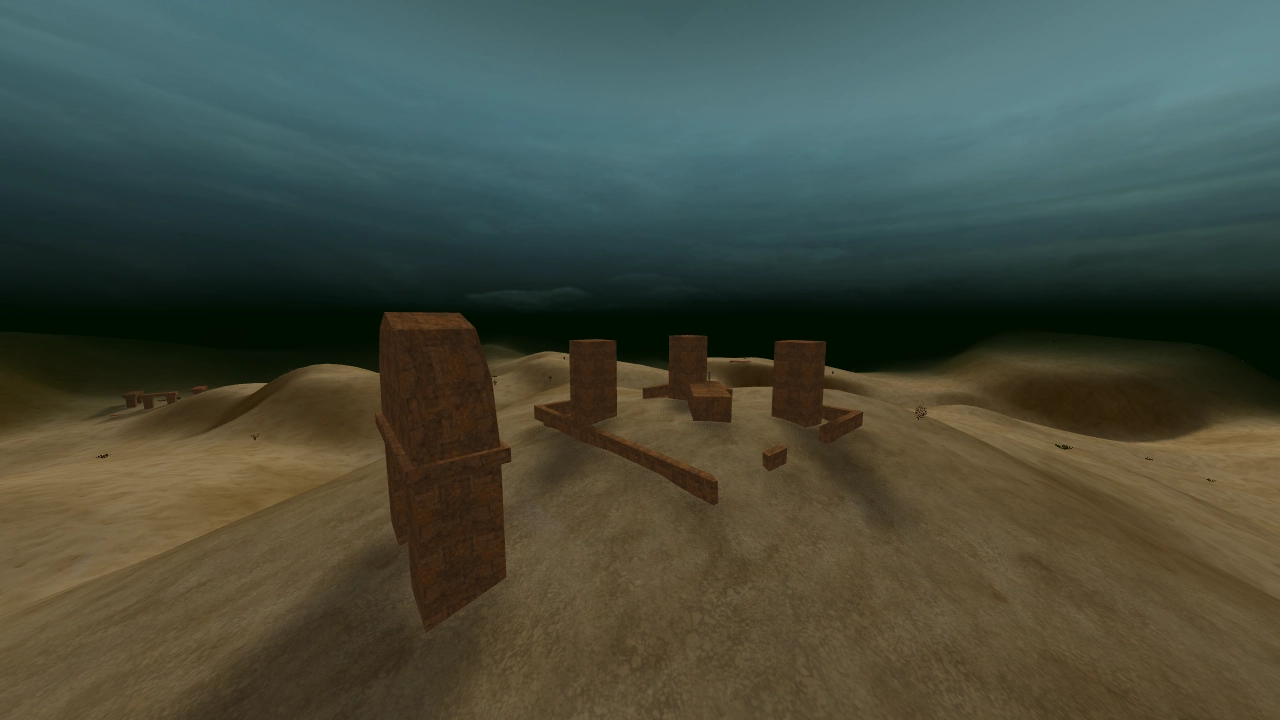 Desert of Death map screenshot #2