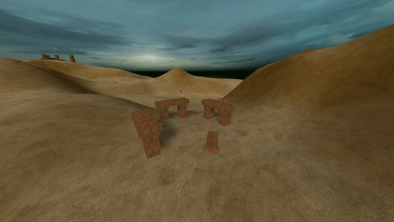 Desert of Death map screenshot #3