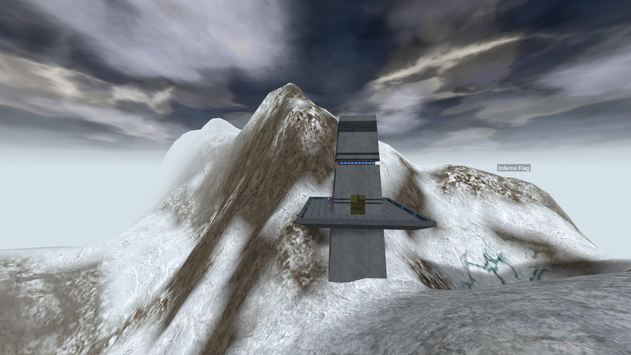 Retro Snowblind map screenshot #1